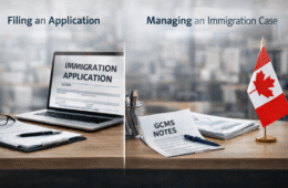 The Difference Between Filing an Application and Managing an Immigration Case
